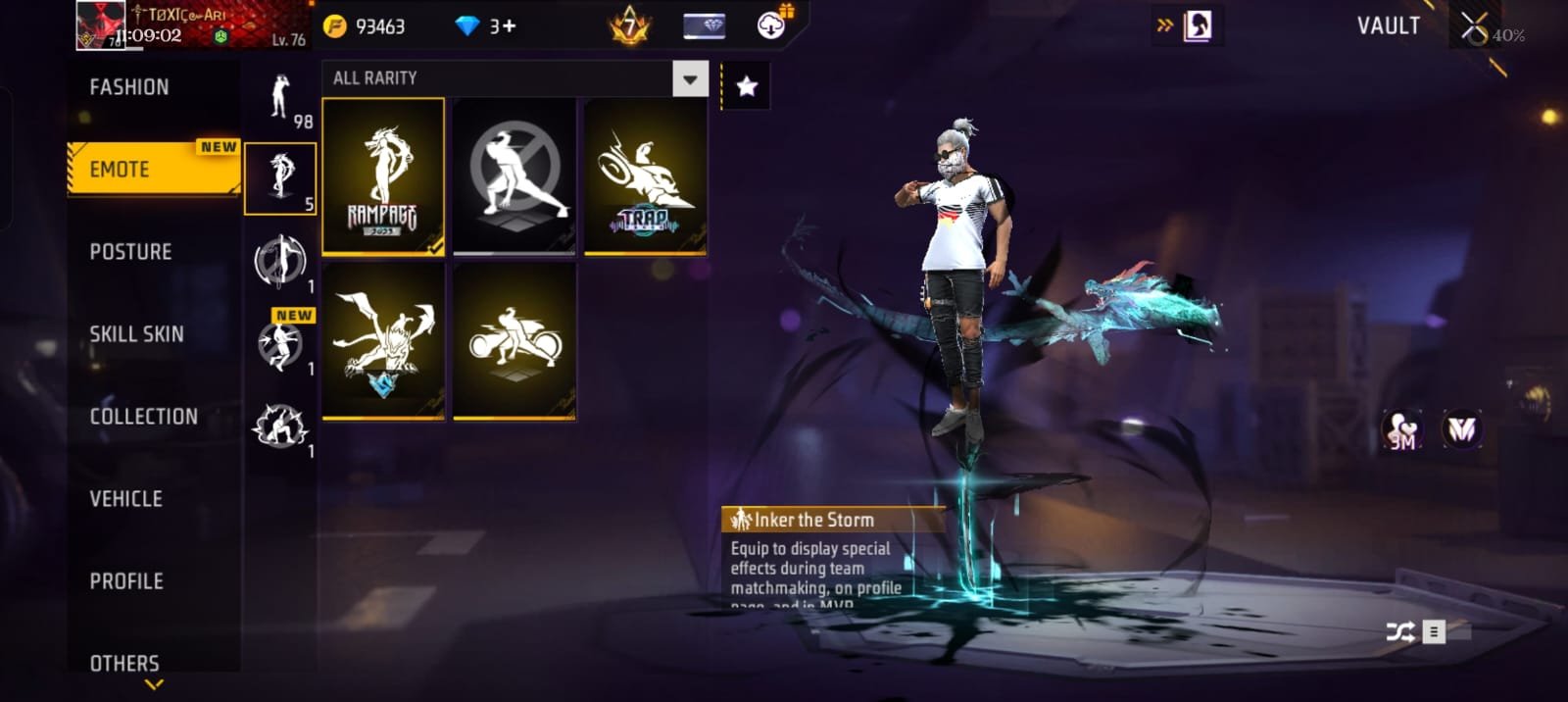 🔥 7 YEARS OLD PREMIUM FREE FIRE ID | LVL 76 | HEROIC | PRIME 8 🔥 photo 17